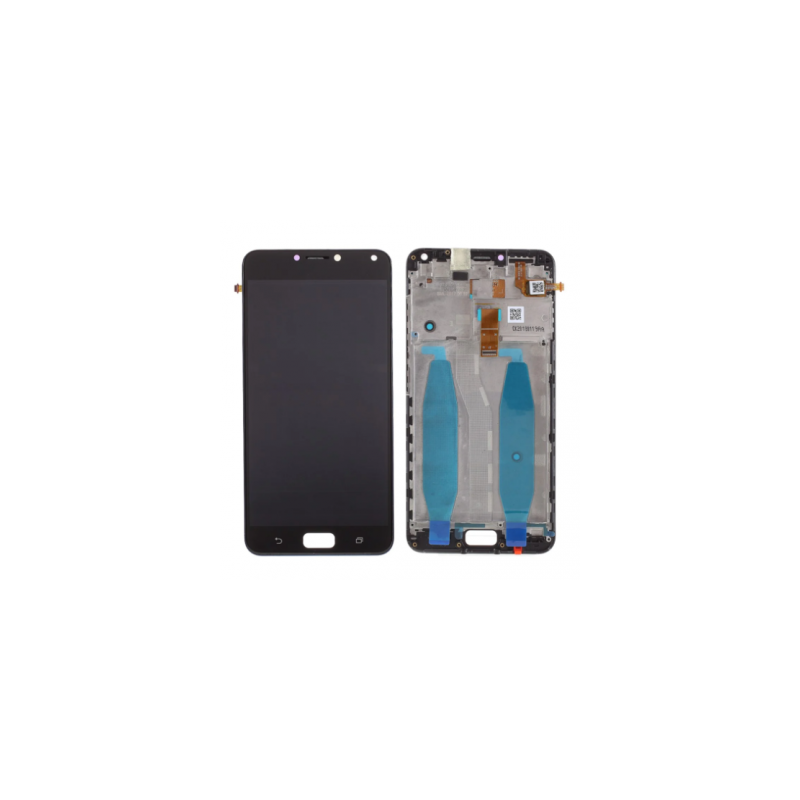 Pantalla Completa LCD + Tactil + Marco Asus Zenfone 4 Max ZC554KL Negro