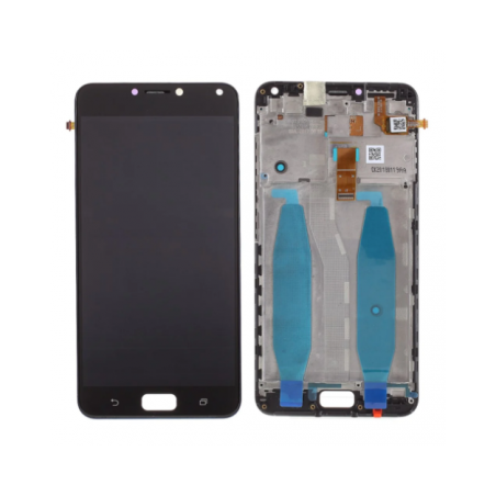 Pantalla Completa LCD + Tactil + Marco Asus Zenfone 4 Max ZC554KL Negro