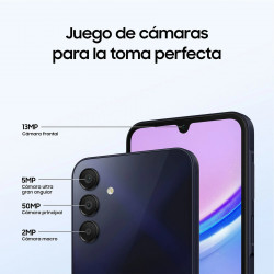 Móvil - Samsung Galaxy A15 LTE, Azul, 256GB, 8GB RAM, 6.5" FHD+, MediaTek G99 Octa-Core, 5000mAh, Android 14