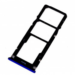 Bandeja De Tarjeta SIM Micro SD para Xiaomi Mi Play Azul