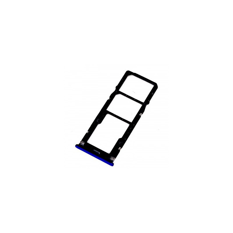 Bandeja De Tarjeta SIM Micro SD para Xiaomi Mi Play Azul