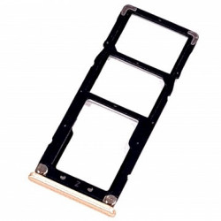 Bandeja Dual Nano SIM/SD dorada para Xiaomi Redmi Note 5A/Note 5A Prime