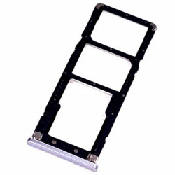 Bandeja Dual Nano SIM/SD gris para Xiaomi Redmi Note 5A/Note 5A Prime