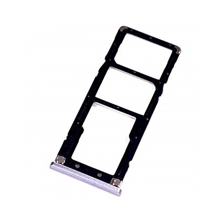 Bandeja Dual Nano SIM/SD gris para Xiaomi Redmi Note 5A/Note 5A Prime