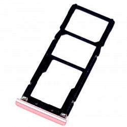Bandeja Dual Nano SIM/SD rosa para Xiaomi Redmi Note 5A/Note 5A Prime