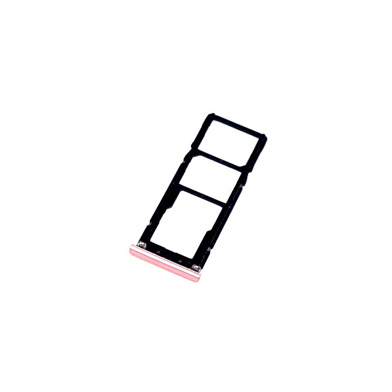 Bandeja Dual Nano SIM/SD rosa para Xiaomi Redmi Note 5A/Note 5A Prime