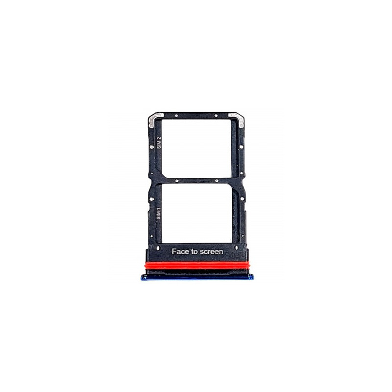Bandeja Dual SIM azul para Xiaomi Mi 10 Lite 5G