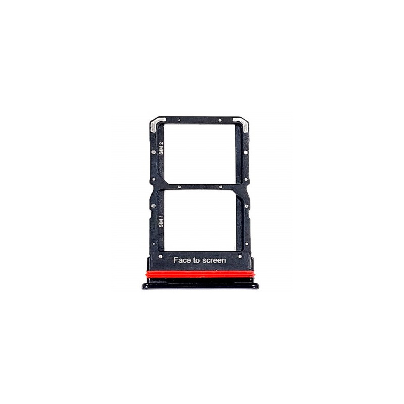 Bandeja Dual SIM negro para Xiaomi Mi 10 Lite 5G