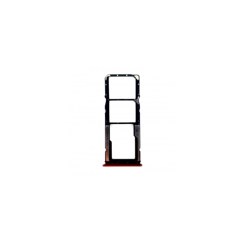 BANDEJA DUAL SIM SD PARA REDMI 8/8A ROJA