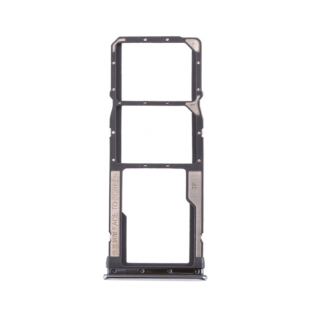Bandeja Dual SIM y SD plata para Xiaomi Redmi Note 8/Note 8t