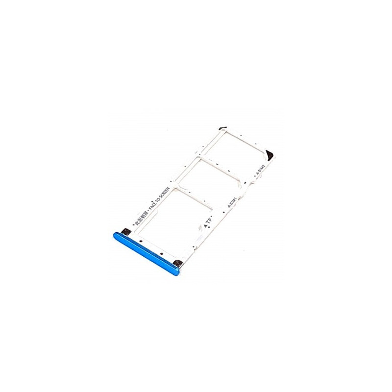 Bandeja Dual SIM+Micro SD azul para Xiaomi Mi A2 Lite/Redmi 6 Pro