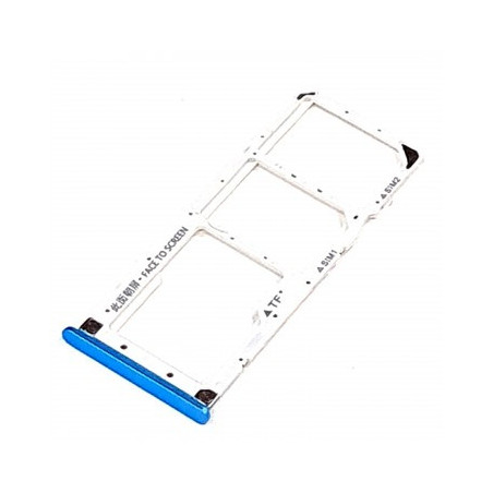 Bandeja Dual SIM+Micro SD azul para Xiaomi Mi A2 Lite/Redmi 6 Pro