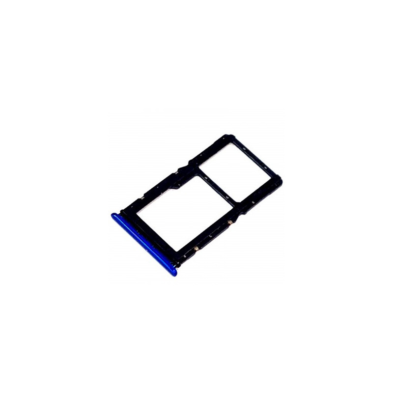 Bandeja Dual SIM+Micro SD azul para Xiaomi Redmi Note 7