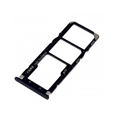 Bandeja Dual SIM+Micro SD negro para Xiaomi Mi A2 Lite/Redmi 6 Pro