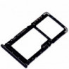 Bandeja Dual SIM+Micro SD negro para Xiaomi Redmi Note 7