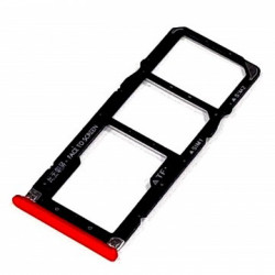 Bandeja Dual SIM+Micro SD roja para Xiaomi Mi A2 Lite/Redmi 6 Pro