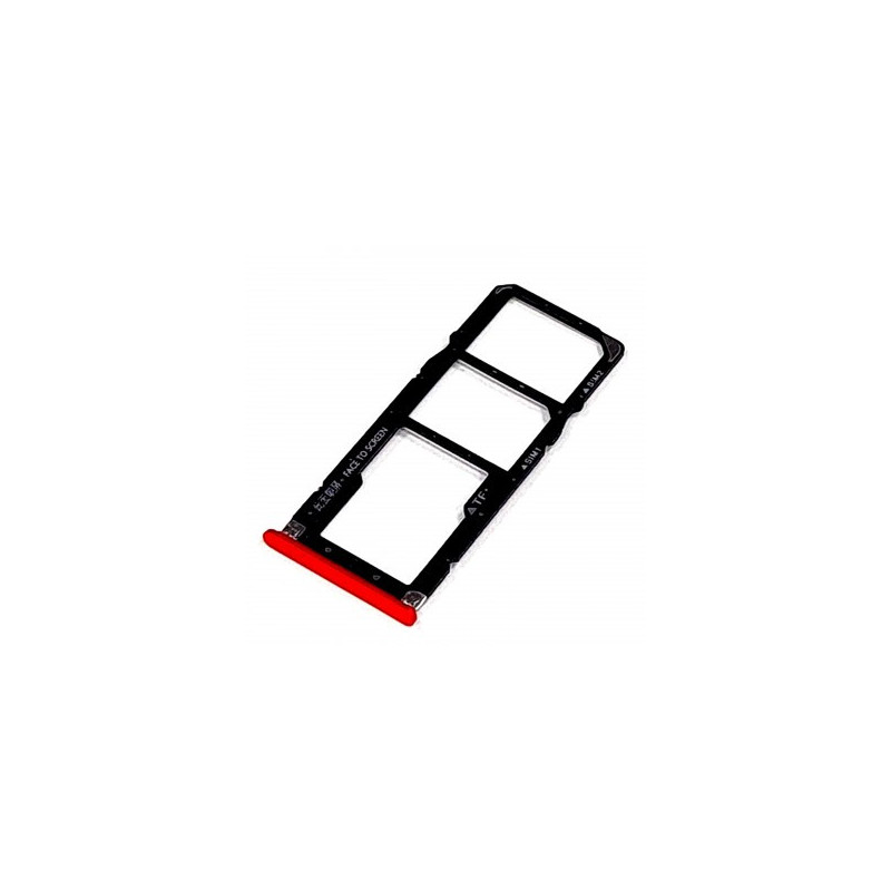 Bandeja Dual SIM+Micro SD roja para Xiaomi Mi A2 Lite/Redmi 6 Pro