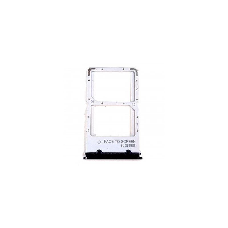 Bandeja Dual SIM+SD negra para Xiaomi Mi 9T/Redmi K20
