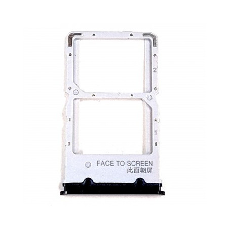 Bandeja Dual SIM+SD negra para Xiaomi Mi 9T/Redmi K20