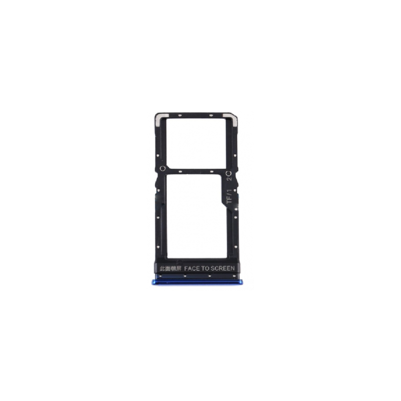 Bandeja Dual SIM/Micro SD Azul para Xiaomi Pocophone X3