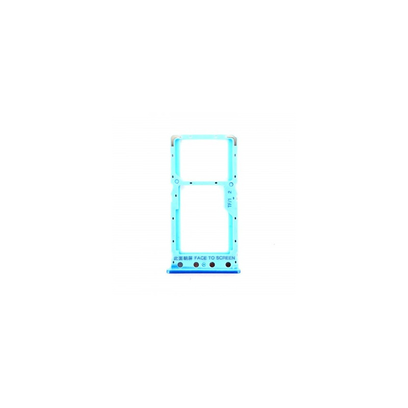 Bandeja Dual SIM/Micro SD azul para Xiaomi Redmi 6/Redmi 6A