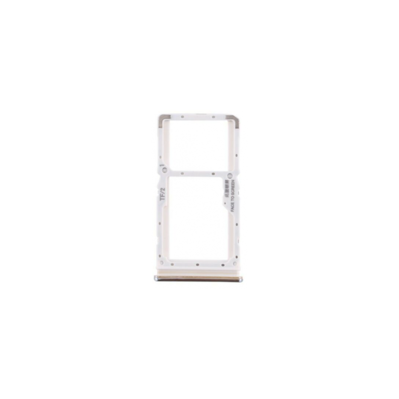 Bandeja Dual SIM/Micro SD blanca para Xiaomi Redmi Note 8 Pro M1906G7
