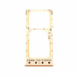 Bandeja Dual SIM/Micro SD dorada para Xiaomi Redmi 6/Redmi 6A