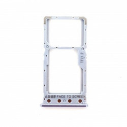 Bandeja Dual SIM/Micro SD gris para Xiaomi Redmi 6/Redmi 6A