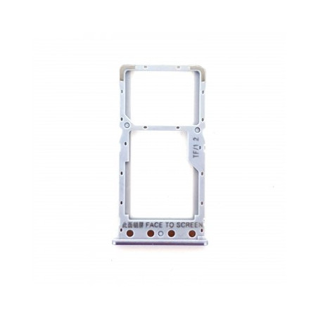 Bandeja Dual SIM/Micro SD gris para Xiaomi Redmi 6/Redmi 6A