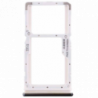 Bandeja Dual SIM/Micro SD negra/gris piedra para Xiaomi Redmi Note 8 Pro M1906G7