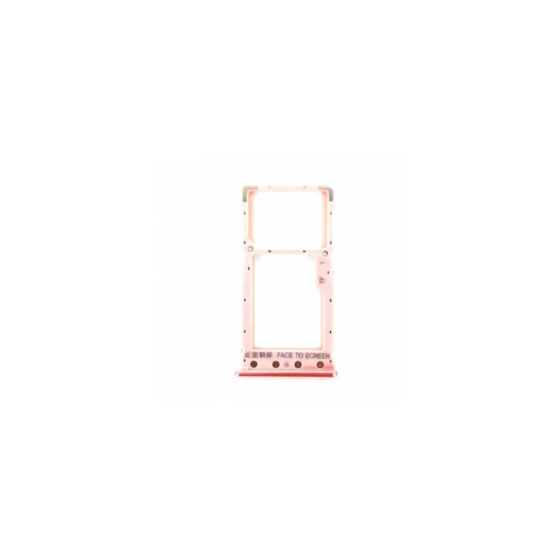 Bandeja Dual SIM/Micro SD rosa para Xiaomi Redmi 6/Redmi 6A