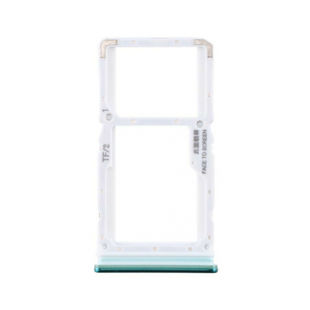 Bandeja Dual SIM/Micro SD verde bosque para Xiaomi Redmi Note 8 Pro M1906G7