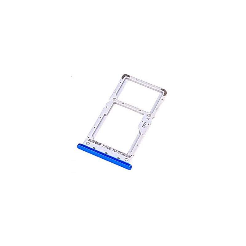 Bandeja Dual SIM/SD azul para Xiaomi Redmi Note 6 Pro