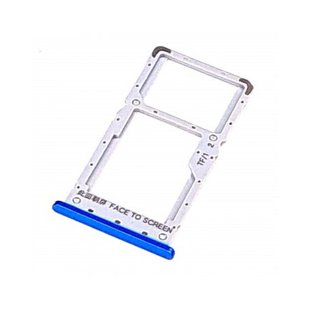 Bandeja Dual SIM/SD azul para Xiaomi Redmi Note 6 Pro