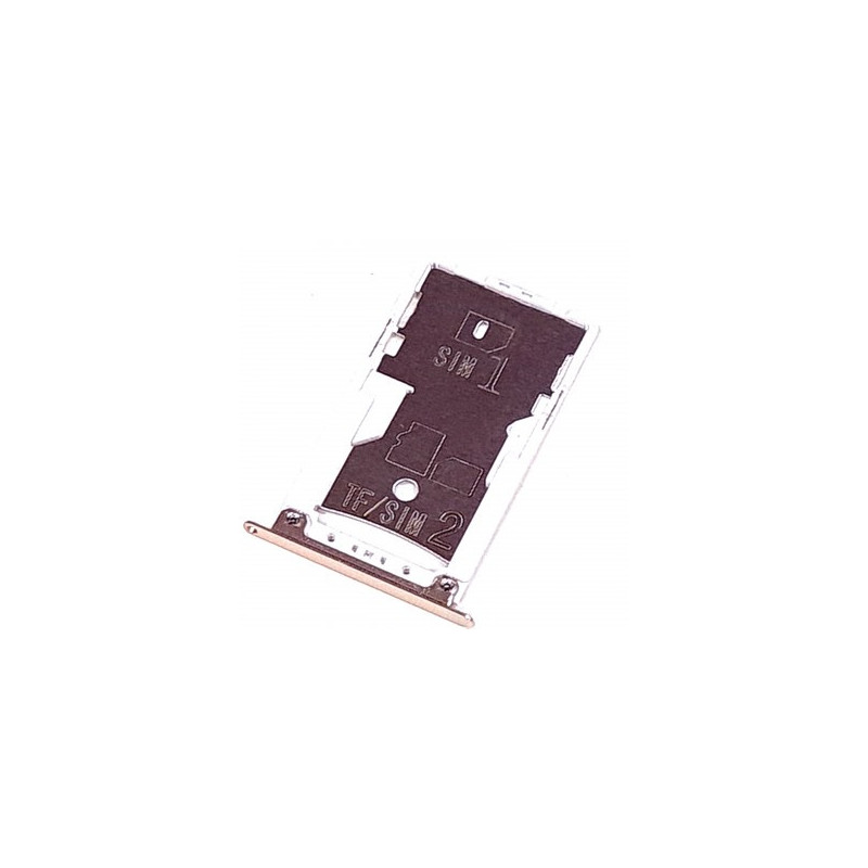 Bandeja Dual SIM/SD dorado para Xiaomi Redmi Note 4X