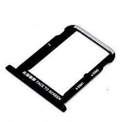 Bandeja Dual SIM/SD negra para Xiaomi Mi A2 M1804D2SG/Mi 6X
