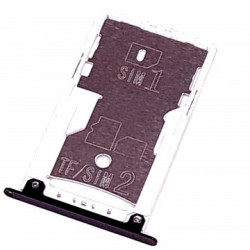 Bandeja Dual SIM/SD negro para Xiaomi Redmi Note 4X