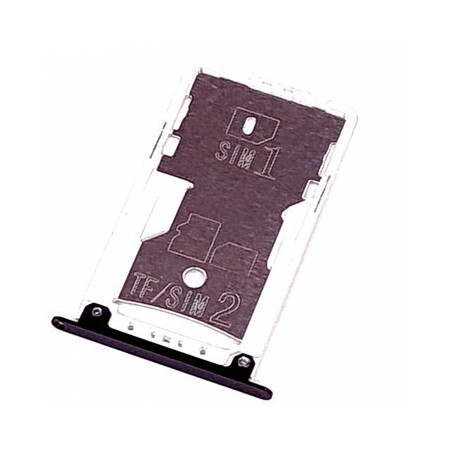 Bandeja Dual SIM/SD negro para Xiaomi Redmi Note 4X