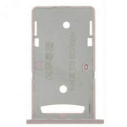 Bandeja Dual SIM/SD rosa para Xiaomi Redmi 4A