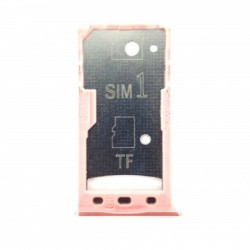Bandeja Dual SIM/SD rosa para Xiaomi Redmi 5A