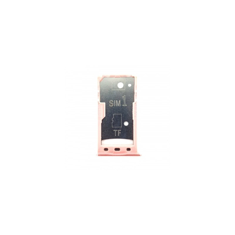 Bandeja Dual SIM/SD rosa para Xiaomi Redmi 5A