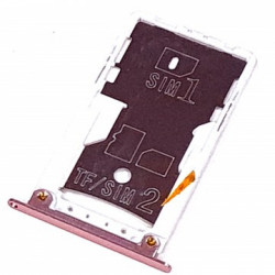 Bandeja Dual SIM/SD rosa para Xiaomi Redmi Note 4X