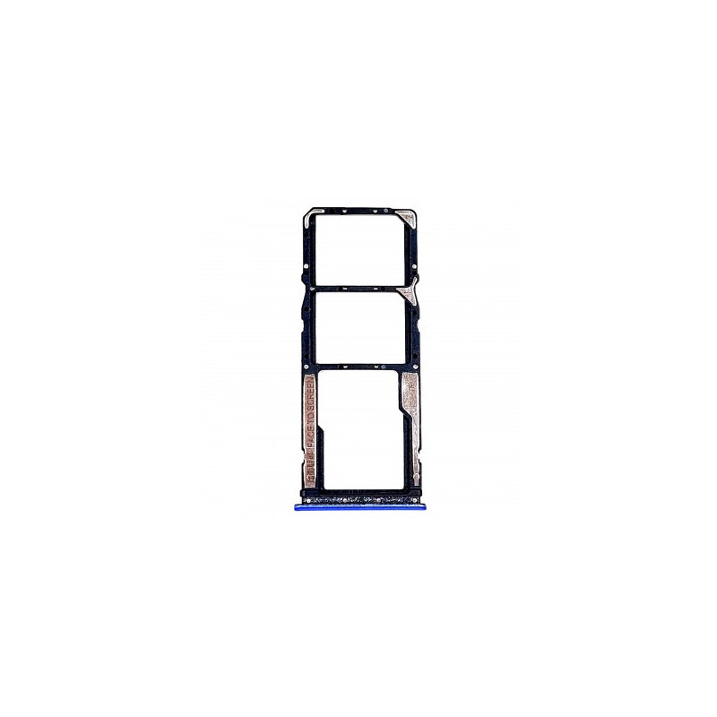 Bandeja SIM/Micro SD azul para Xiaomi Redmi 9T/Pocophone M3