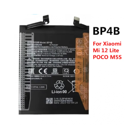 Bateria Bp4b para xiaomi mi 12 lite , poco m5s