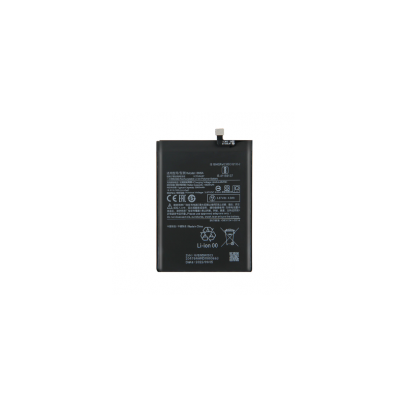 Batería de Gandy BN5A para Xiaomi Mi Redmi Note 10 5g/redmi 10/poco m3pro