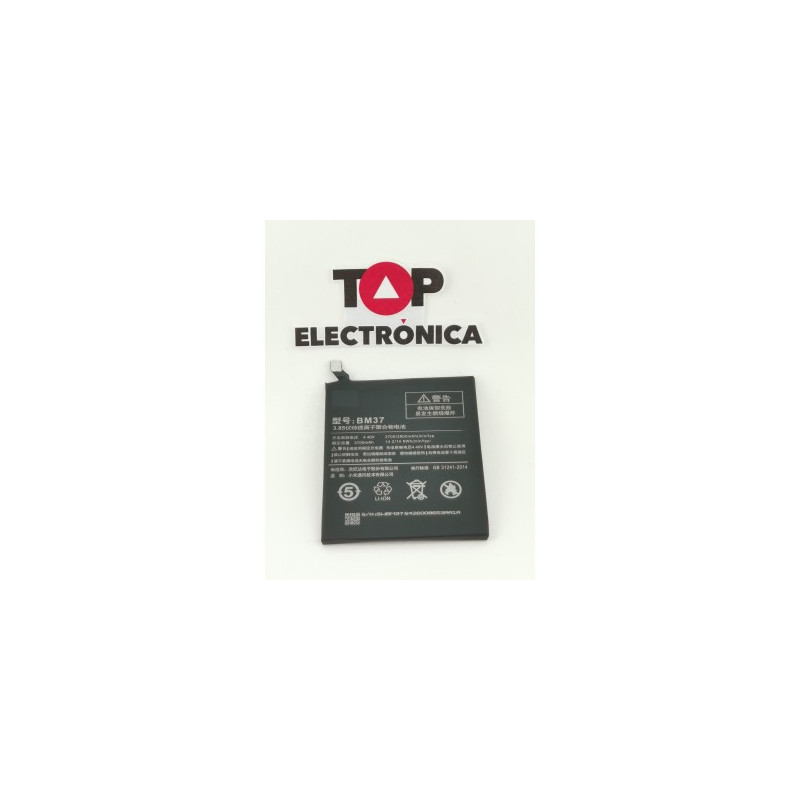 Bateria para Xiaomi Mi 5S Plus, MPN: BM37