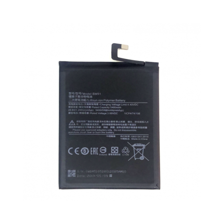 Bateria para Xiaomi Mi Max 3, MPN Original: BM51