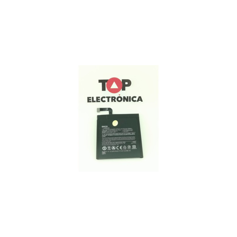 Bateria para Xiaomi Mi6 , Mi 6 , MPN : BM39