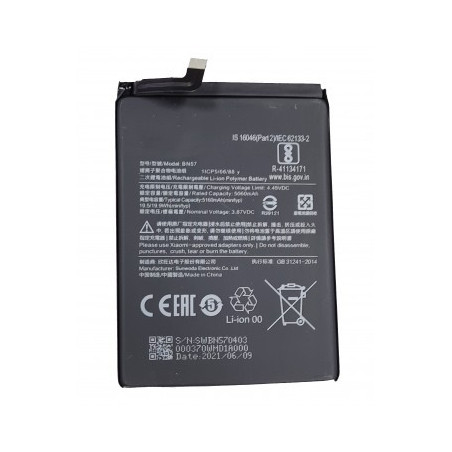Bateria para Xiaomi Poco X3 M2007J20CG M2007J20TG BN57