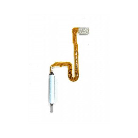 Botón De Lector De Huellas Azul Para Xiaomi Redmi Note 10 Pro